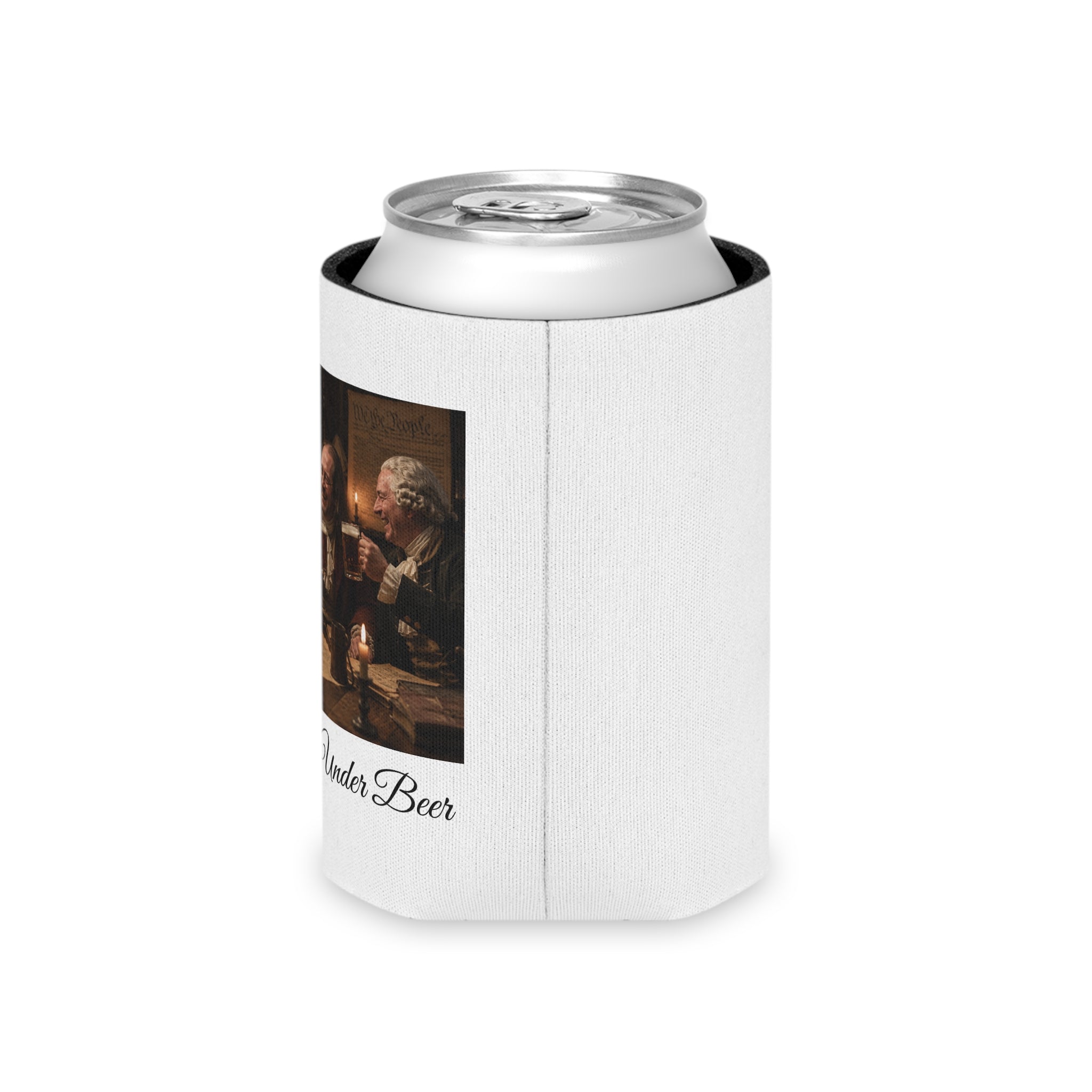 "One Nation Under Beer" Patriotic Beer Can Koozie