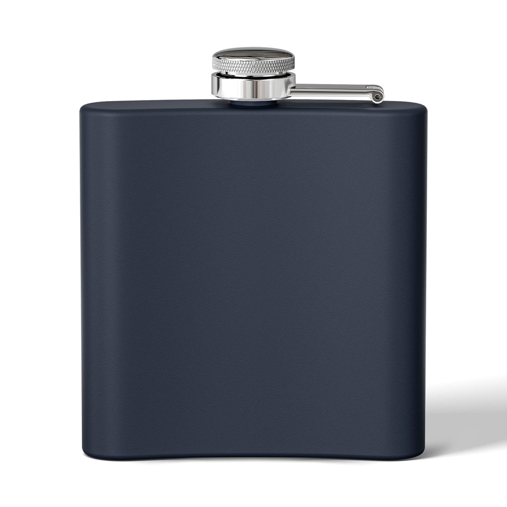 Patriotic Rock Flask — "Ben Jammin" 6oz Stainless Steel Hip Flask