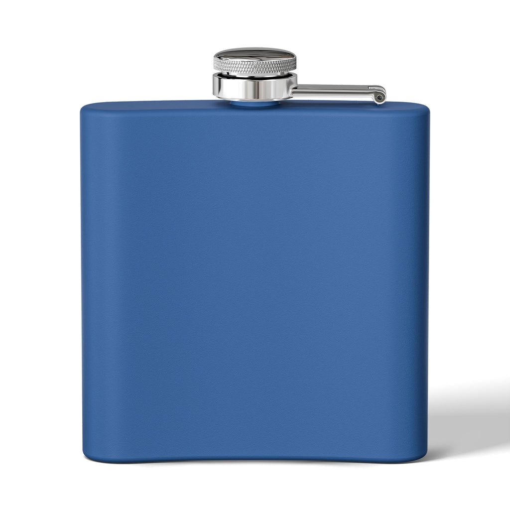 Patriotic Rock Flask — "Ben Jammin" 6oz Stainless Steel Hip Flask