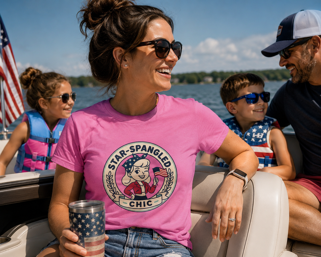Star-Spangled Chic Women's Tee