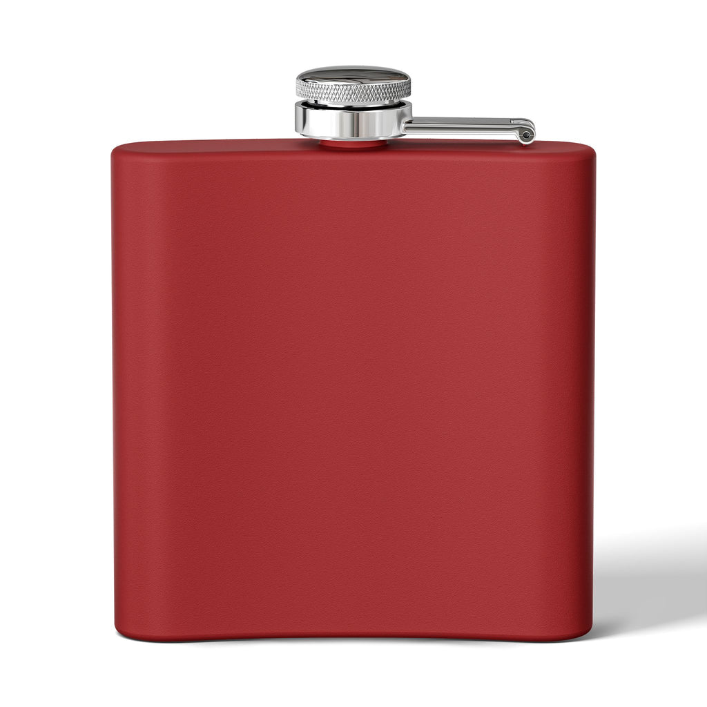Patriotic Rock Flask — "Ben Jammin" 6oz Stainless Steel Hip Flask