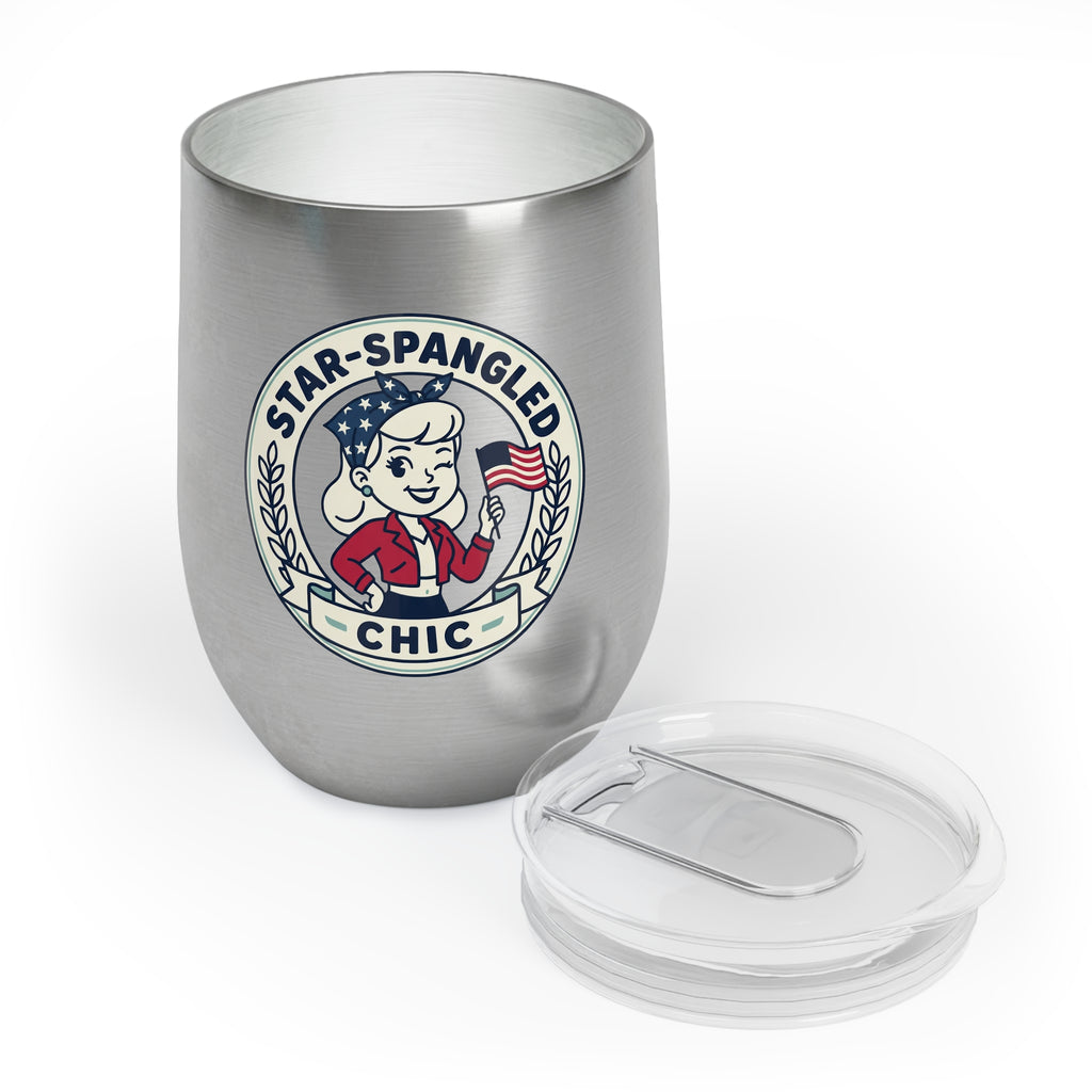 Chill Wine Tumbler - Star Spangled Chic